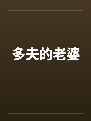多夫的老婆小说封面