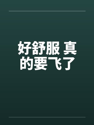 好舒服 真的要飞了by佚名封面